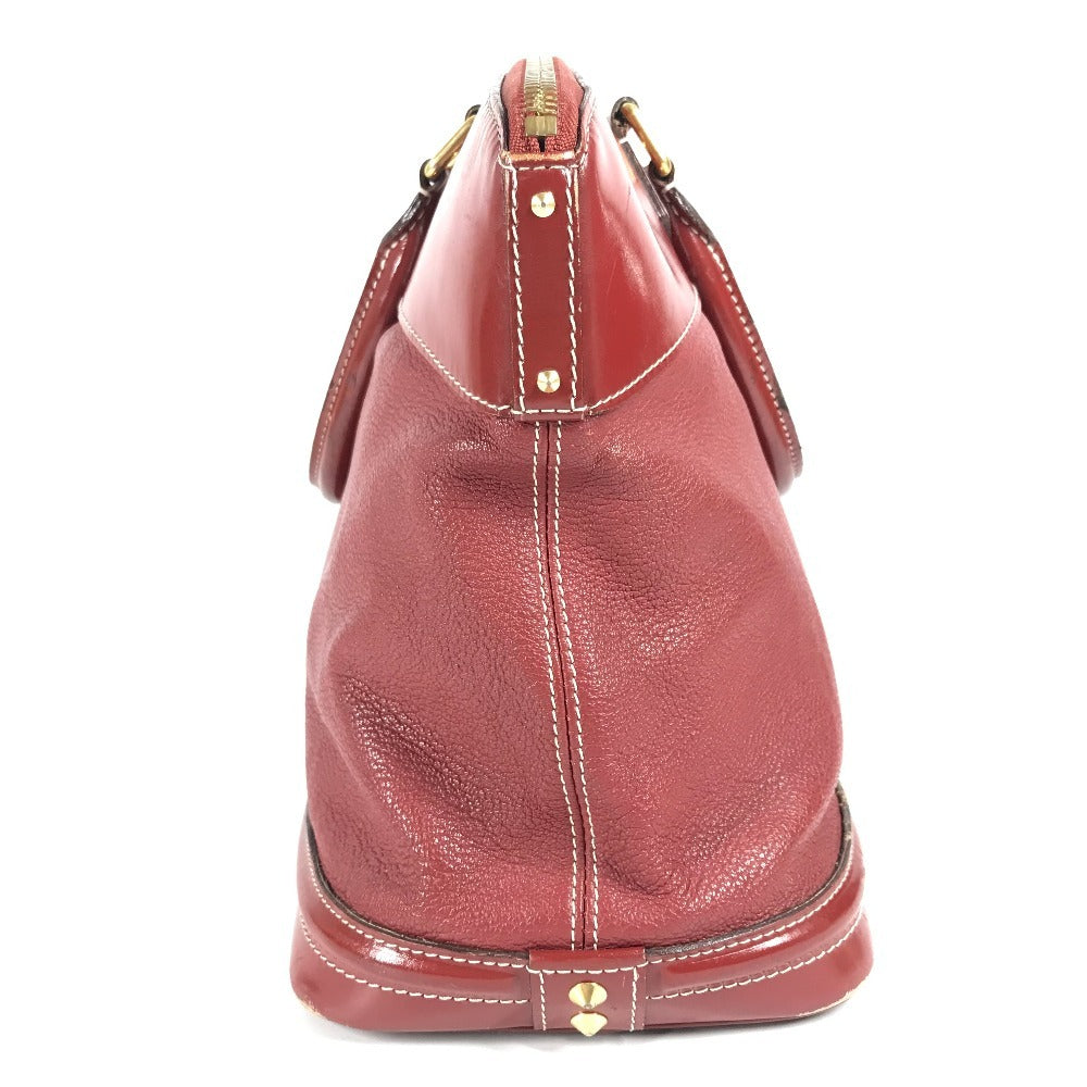 LOUIS VUITTON Handbag M95862 Suhari leather Red Suhari Suhari LockitMM