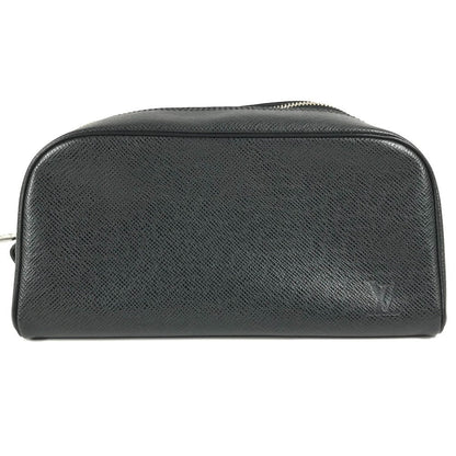 LOUIS VUITTON business bag M30222 Taiga Leather black Taiga Truest Cracking PM
