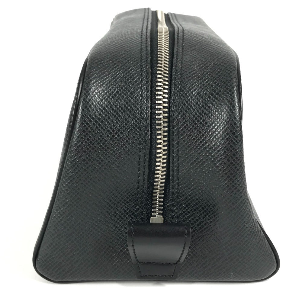 LOUIS VUITTON business bag M30222 Taiga Leather black Taiga Truest Cracking PM