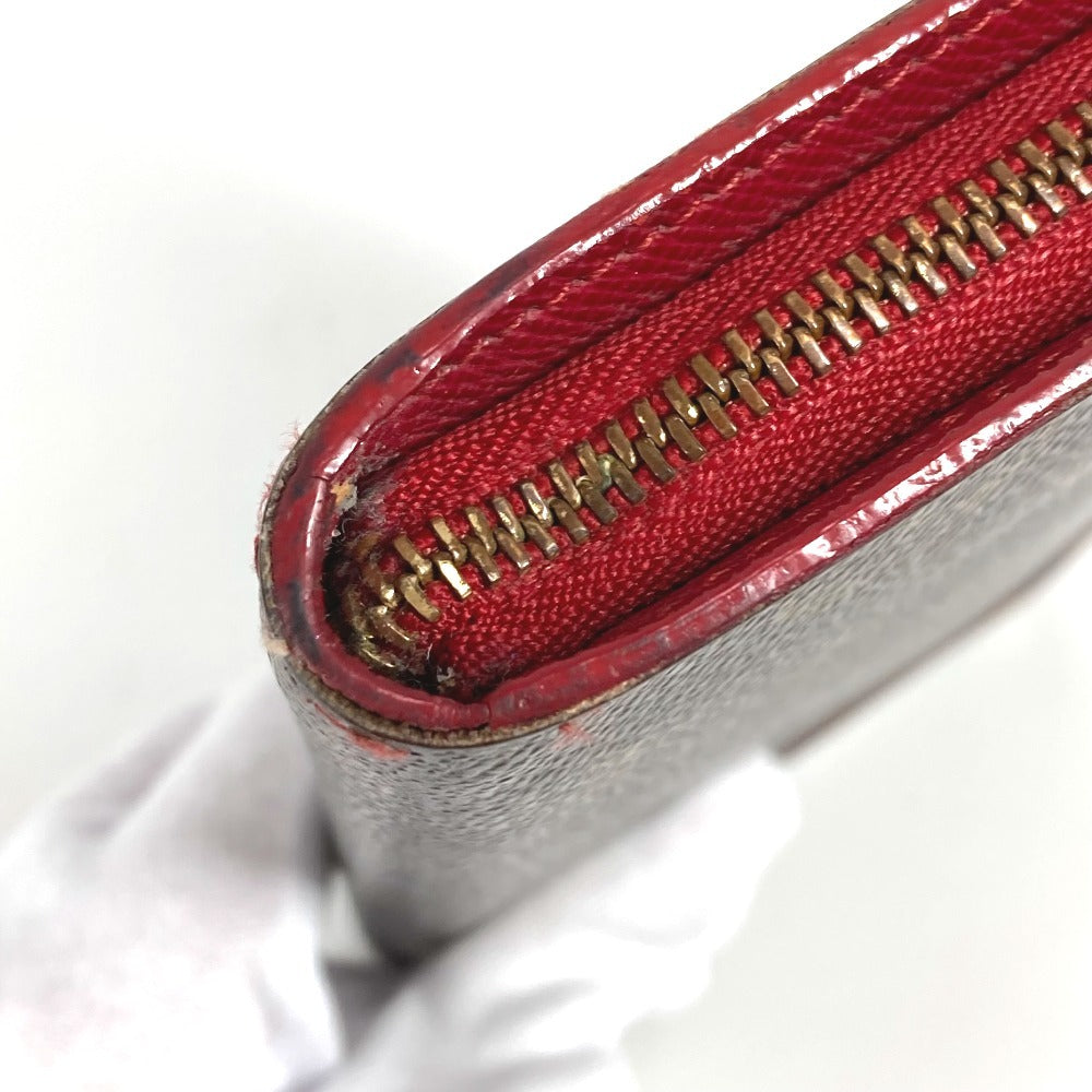LOUIS VUITTON Long Wallet Purse M95006 Monogram Cherry Canvas Brown Monogram Cherry by Takashi Murakami Porto Monet Zip