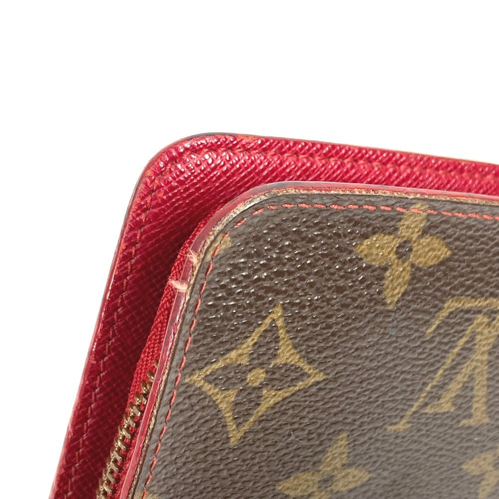 LOUIS VUITTON Long Wallet Purse M95006 Monogram Cherry Canvas Brown Monogram Cherry by Takashi Murakami Porto Monet Zip
