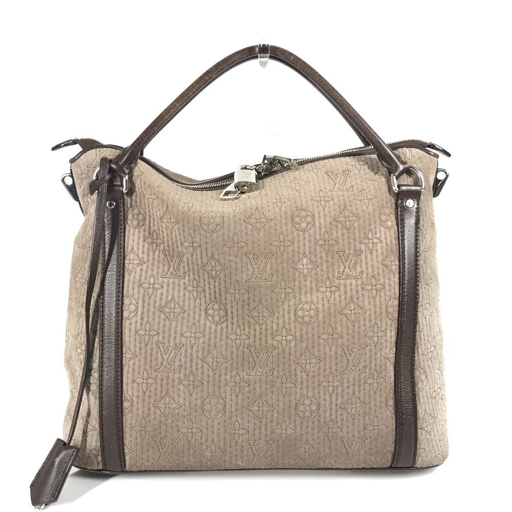 LOUIS VUITTON Shoulder Bag M93831 Leather / suede Brown Monogram Antia Ixia PM Ixia PM