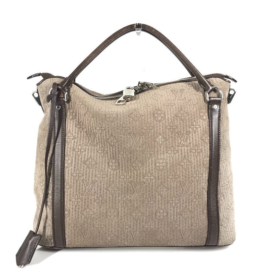 LOUIS VUITTON Shoulder Bag M93831 Leather / suede Brown Monogram Antia Ixia PM Ixia PM