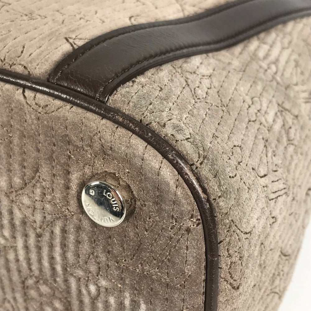 LOUIS VUITTON Shoulder Bag M93831 Leather / suede Brown Monogram Antia Ixia PM Ixia PM
