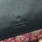 GUCCI Clutch bag 524316 Patent leather, rubber black Game List logo