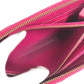 LOUIS VUITTON Long Wallet Purse M90019 Patent leather pink Ikat flower Zippy wallet