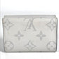 LOUIS VUITTON Trifold wallet M67621 Taiga Leather, Monogram Canvas white Taigalama Discovery compact wallet