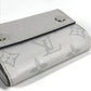 LOUIS VUITTON Trifold wallet M67621 Taiga Leather, Monogram Canvas white Taigalama Discovery compact wallet