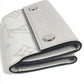 LOUIS VUITTON Trifold wallet M67621 Taiga Leather, Monogram Canvas white Taigalama Discovery compact wallet
