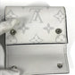 LOUIS VUITTON Trifold wallet M67621 Taiga Leather, Monogram Canvas white Taigalama Discovery compact wallet