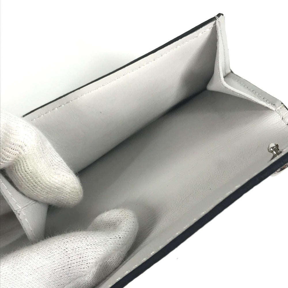 LOUIS VUITTON Trifold wallet M67621 Taiga Leather, Monogram Canvas white Taigalama Discovery compact wallet