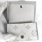 LOUIS VUITTON Trifold wallet M67621 Taiga Leather, Monogram Canvas white Taigalama Discovery compact wallet
