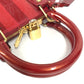 LOUIS VUITTON Handbag M91593 Patent leather Red Vernis Rayule stripe Alma BB