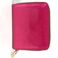 LOUIS VUITTON Folded wallet M91238 Monogram Vernis Canvas pink Monogram Vernis bloom compact wallet