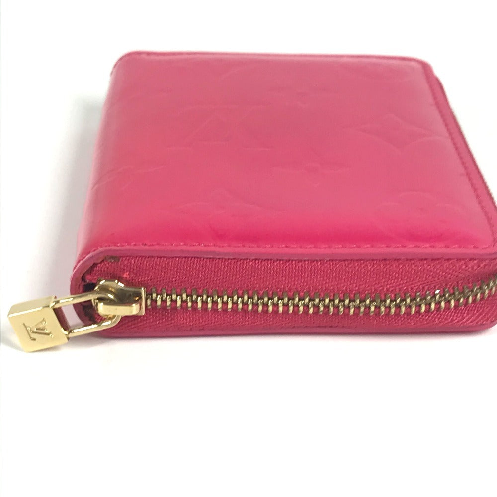 LOUIS VUITTON Folded wallet M91238 Monogram Vernis Canvas pink Monogram Vernis bloom compact wallet
