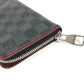 LOUIS VUITTON Long Wallet Purse N63304 Damier Grafitto Canvas black Damier Grafitte Zippy Wallet Vertical