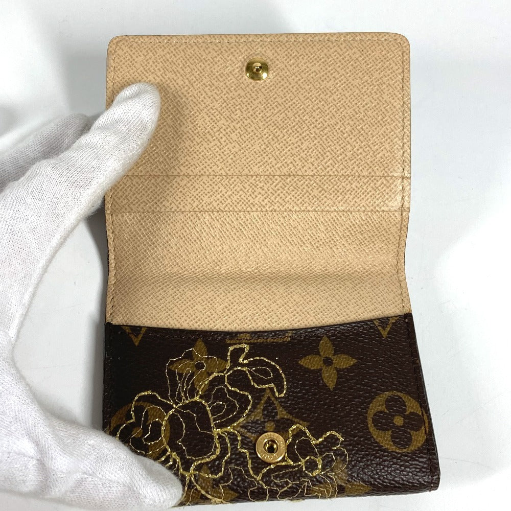 LOUIS VUITTON Folded wallet M95391 Monogram canvas Brown Monogram Dante embroidery Ludlow