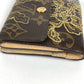 LOUIS VUITTON Folded wallet M95391 Monogram canvas Brown Monogram Dante embroidery Ludlow