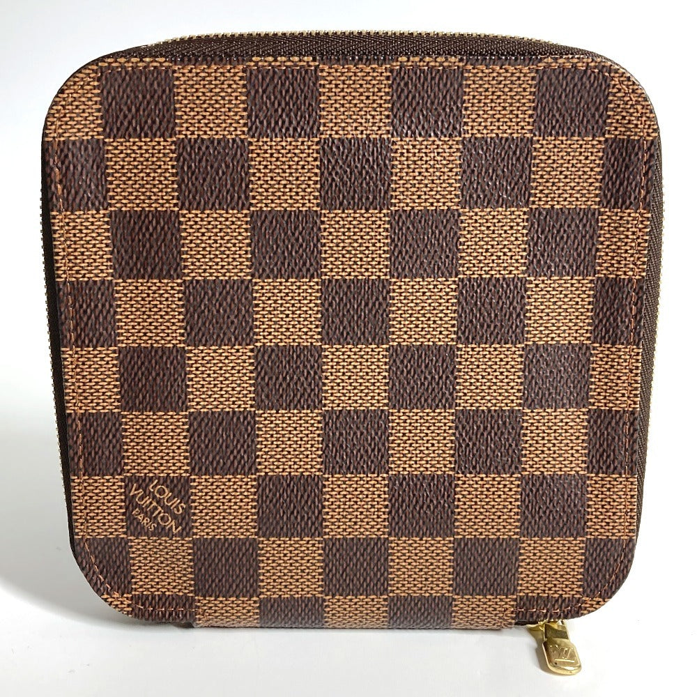 LOUIS VUITTON Folded wallet N61723 Damier canvas Brown Damier Organizer Olaf