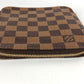 LOUIS VUITTON Folded wallet N61723 Damier canvas Brown Damier Organizer Olaf
