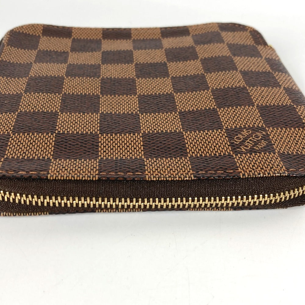 LOUIS VUITTON Folded wallet N61723 Damier canvas Brown Damier Organizer Olaf