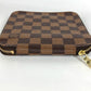 LOUIS VUITTON Folded wallet N61723 Damier canvas Brown Damier Organizer Olaf