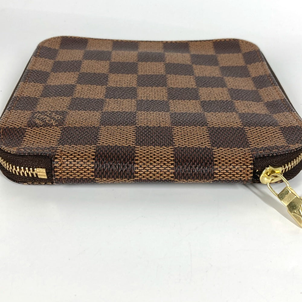 LOUIS VUITTON Folded wallet N61723 Damier canvas Brown Damier Organizer Olaf