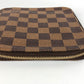 LOUIS VUITTON Folded wallet N61723 Damier canvas Brown Damier Organizer Olaf
