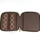 LOUIS VUITTON Folded wallet N61723 Damier canvas Brown Damier Organizer Olaf