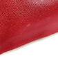 CHANEL Handbag Caviar skin Red CC COCO Mark logo
