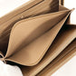 LOUIS VUITTON Long Wallet Purse M67271 Patent Leather, Monogram Canvas Brown Zip Around Zippy Venice