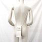 CELINE Shoulder Bag leather white logo Sunglasses case