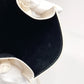 CELINE Shoulder Bag leather white logo Sunglasses case