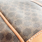 CELINE Boston Duffel bag JMB12 PVC, Leather Brown Macadam unisex Used Authentic