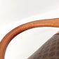 CELINE Boston Duffel bag JMB12 PVC, Leather Brown Macadam unisex Used Authentic