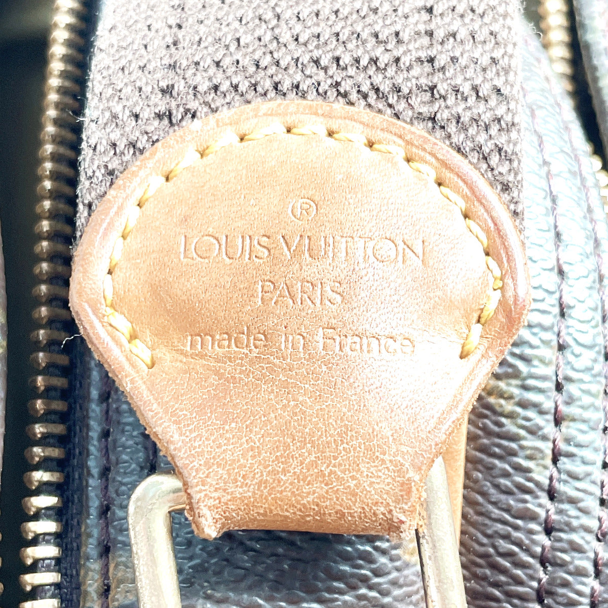 LOUIS VUITTON Shoulder Bag M45254 Monogram canvas Brown Reporter PM