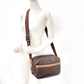 LOUIS VUITTON Shoulder Bag M45254 Monogram canvas Brown Reporter PM