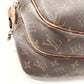 LOUIS VUITTON Shoulder Bag M45254 Monogram canvas Brown Reporter PM