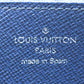 LOUIS VUITTON Long Wallet Purse M64078 Epi Leather Red type Epi Denim Zippy wallet Women Used Authentic