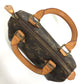 LOUIS VUITTON Handbag M41534 Monogram canvas Brown Monogram Mini speedy Women Used Authentic