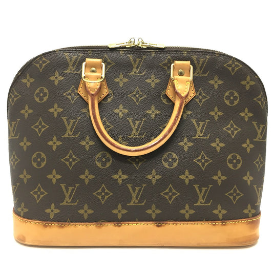 LOUIS VUITTON Handbag M51130 Monogram canvas Brown Monogram Alma Women Used Authentic