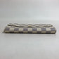 LOUIS VUITTON Long Wallet Purse N61735 Damier Azur Canvas white Damier Azur Portefeuille Sarah Women Used Authentic