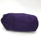 PRADA Pouch Nylon purple Triangle logo accessory case Women Used Authentic