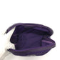 PRADA Pouch Nylon purple Triangle logo accessory case Women Used Authentic