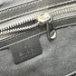GUCCI Shoulder Bag 474137 GG Supreme Canvas black Bag GG Messenger mens Used Authentic