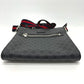 GUCCI Shoulder Bag 474137 GG Supreme Canvas black Bag GG Messenger mens Used Authentic