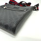 GUCCI Shoulder Bag 474137 GG Supreme Canvas black Bag GG Messenger mens Used Authentic