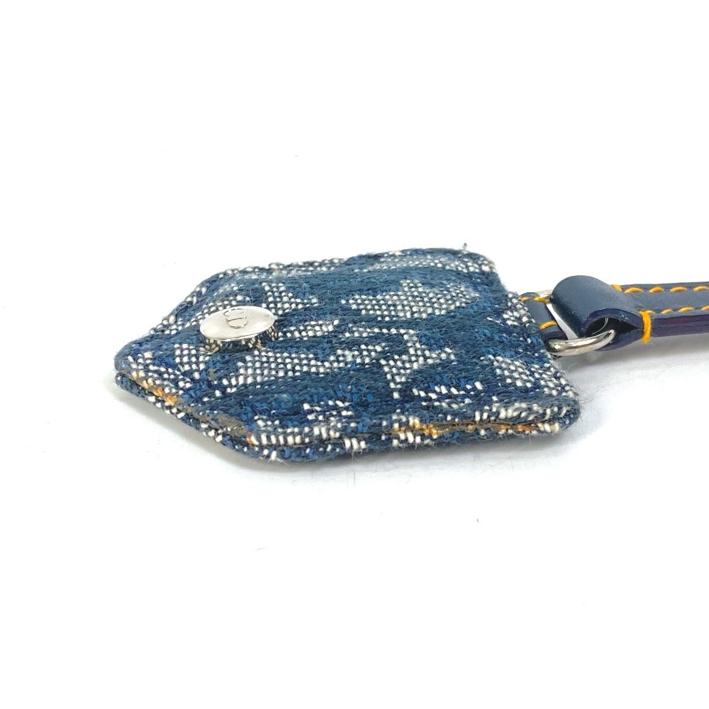 Dior charm canvas Navy Trotter CD logo