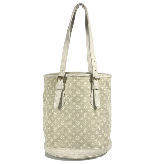 LOUIS VUITTON Shoulder Bag M95316 Monogram Mini-LinCanvas White type Monogram mini run BucketPM Bucket PM