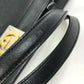 GUCCI Handbag 630595 leather black Tote Bag Interlocking G Women Used Authentic